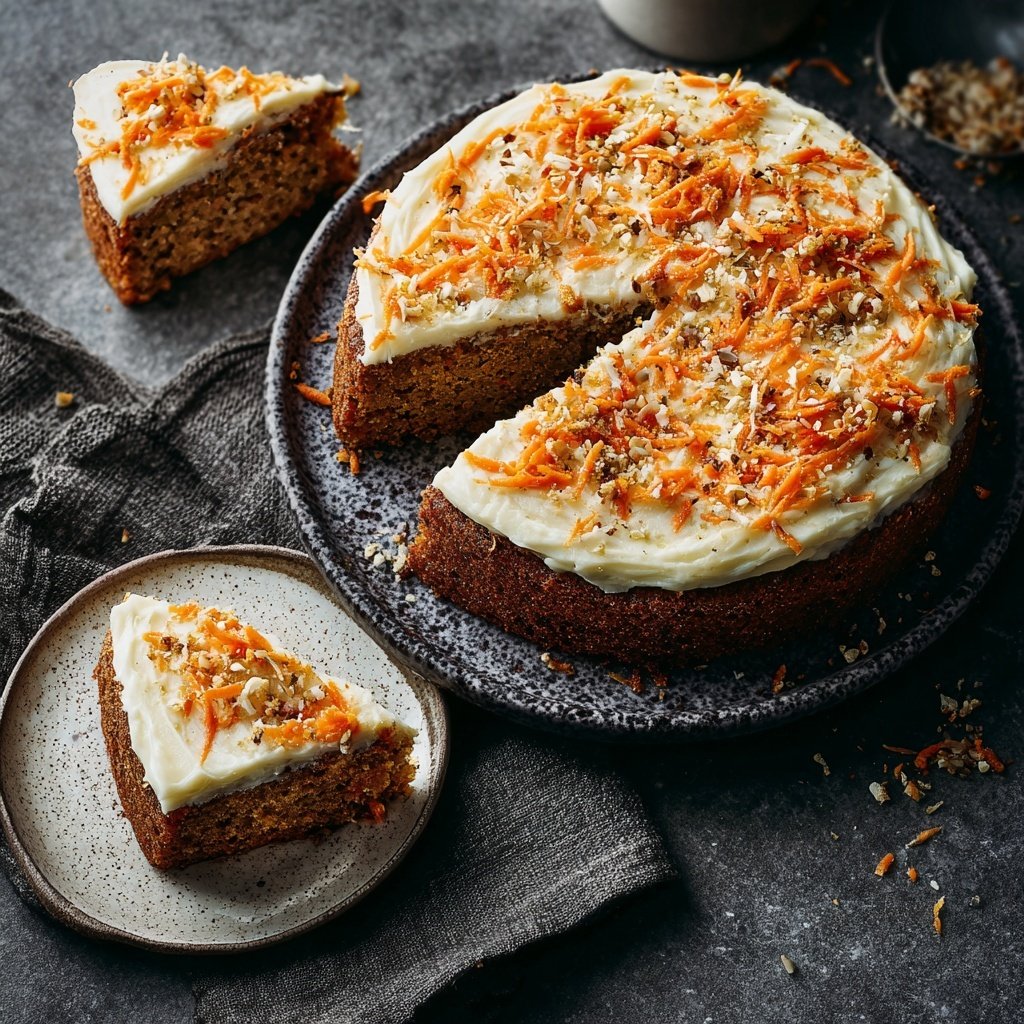 Karottenkuchen Mit Ricotta