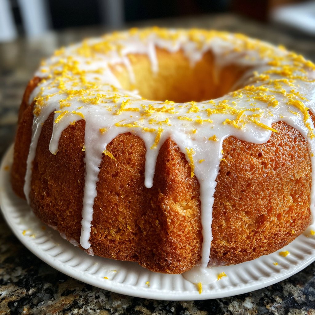 Zitronenkuchen fluffig