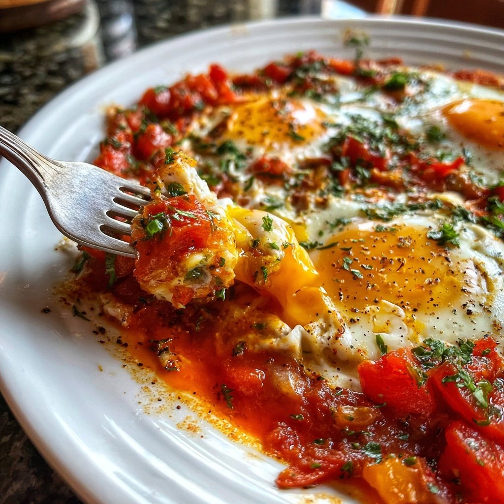Shakshuka mit Knoblauch