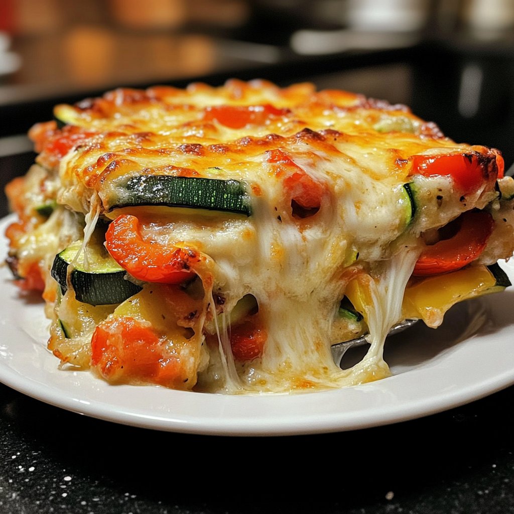 Gemüseauflauf mit Tomaten