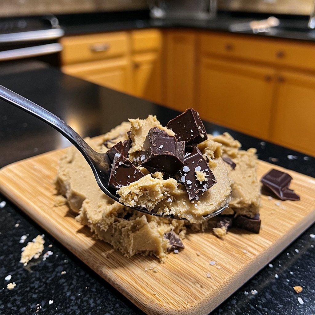 Cookie Dough ohne Zucker