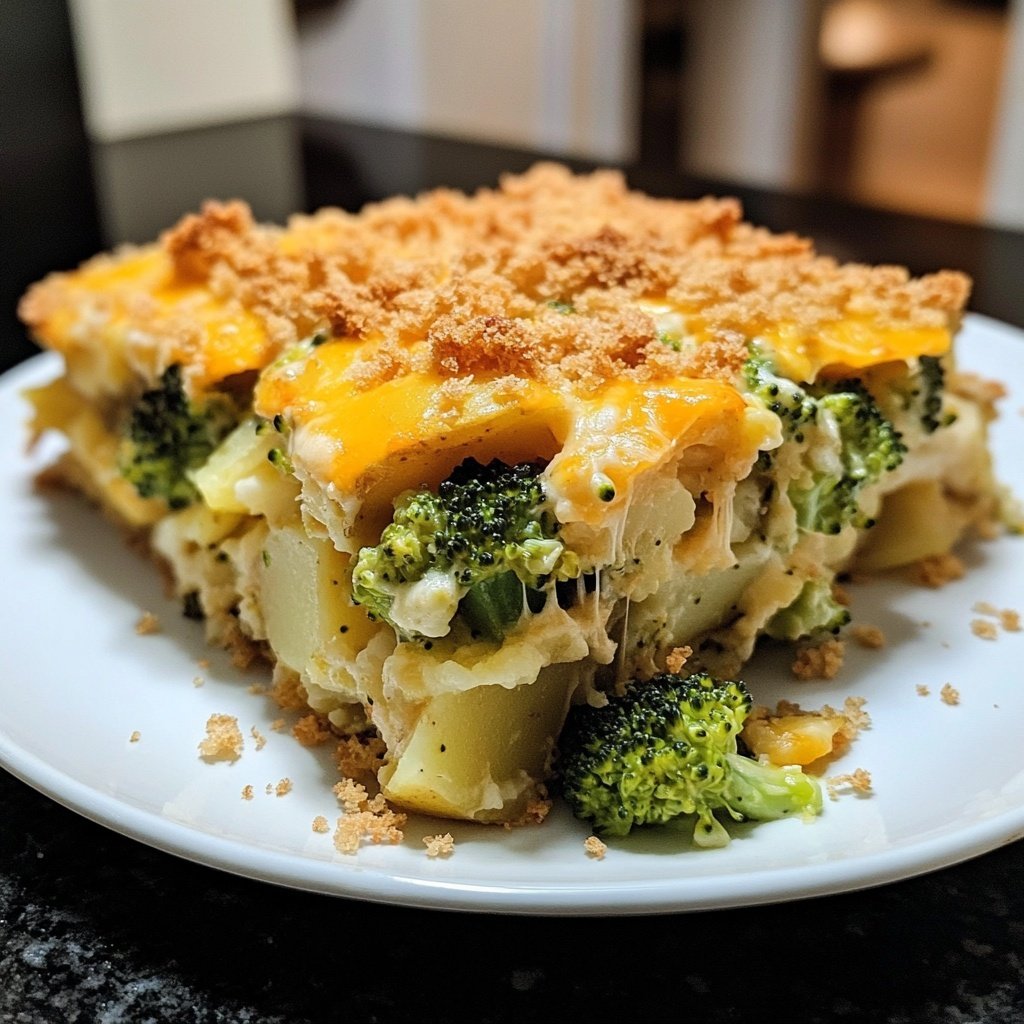 Kartoffel-Brokkoli-Auflauf