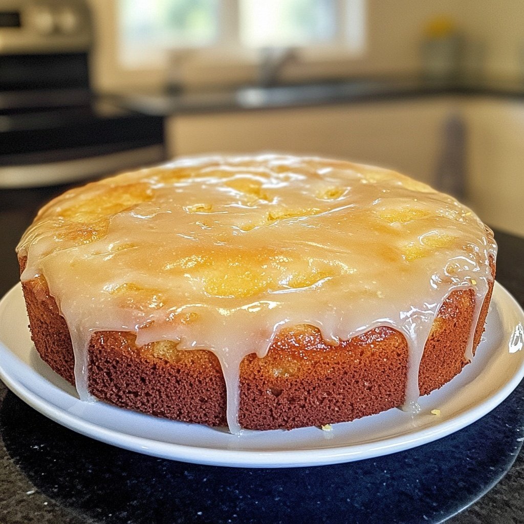 Zitronenkuchen für Gäste