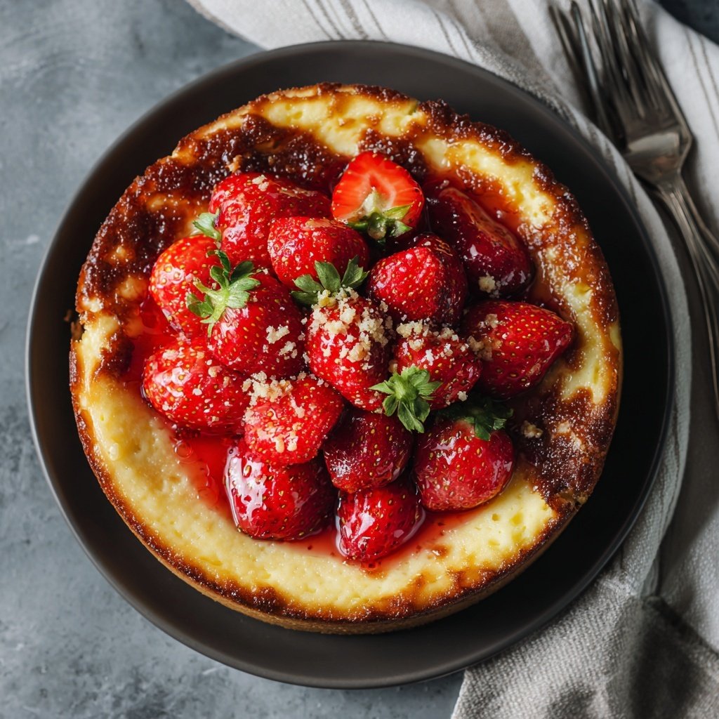 Erdbeer Käsekuchen Ohne Boden