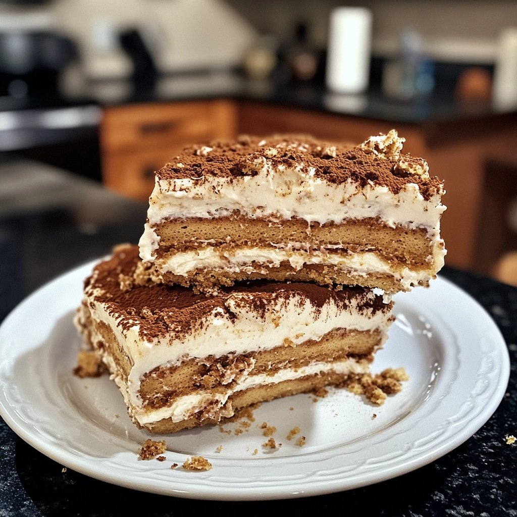 Super einfaches Lebkuchen Tiramisu ohne Ei