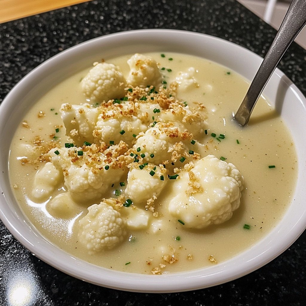 Blumenkohlsuppe klassisch