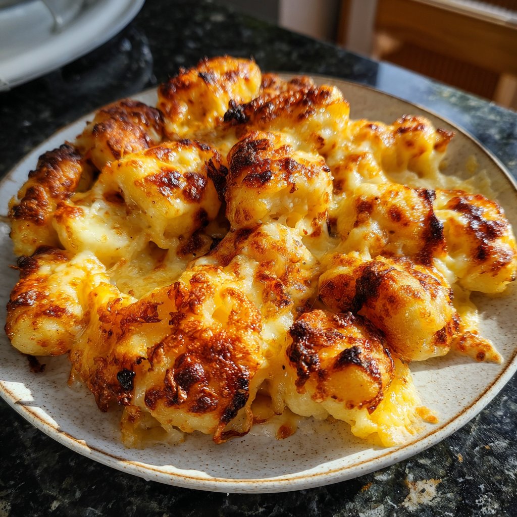 Gnocchi aus dem Ofen mit Käse