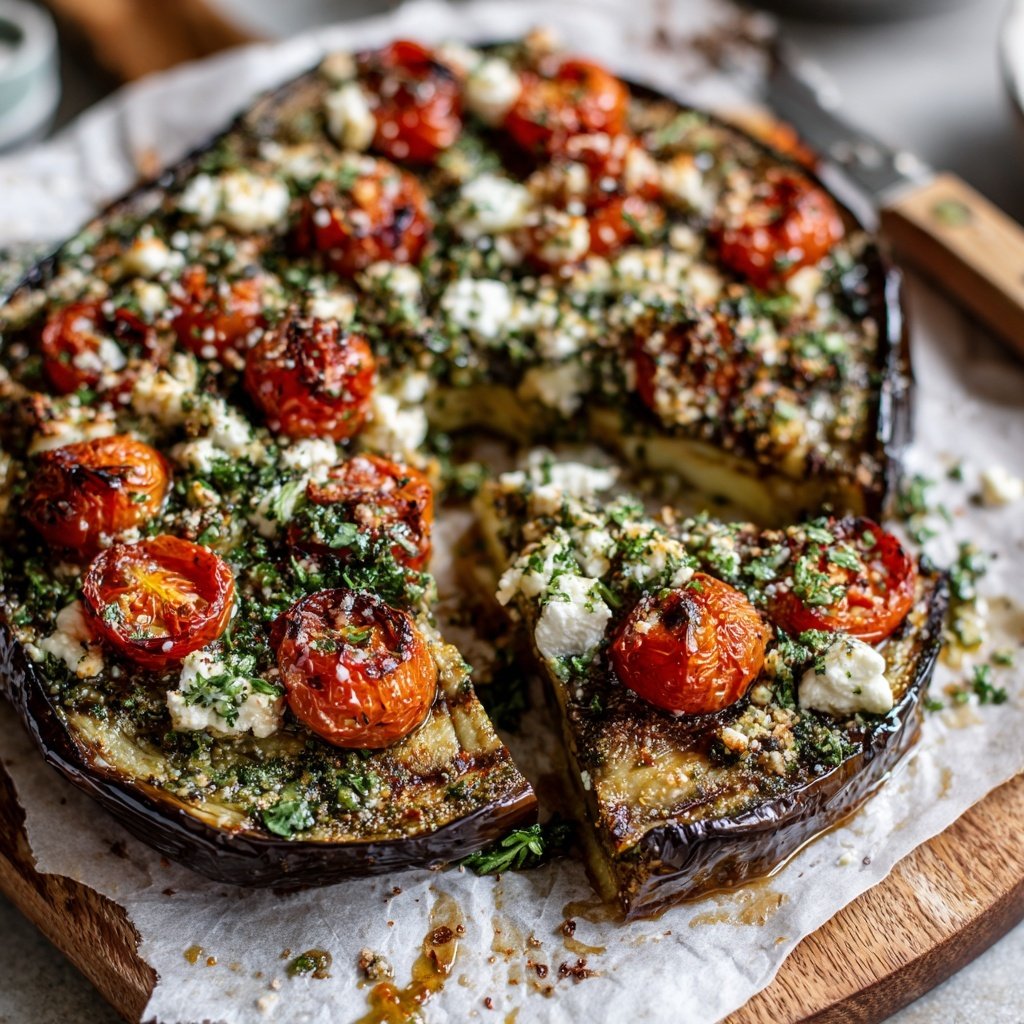 Auberginen mediterran saftig